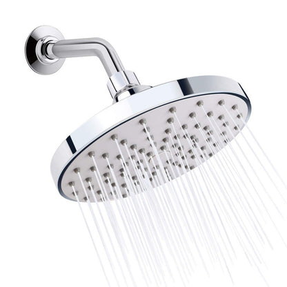 New Product 6 Inch ABS Simple Low Pressure Shower Head Hotel