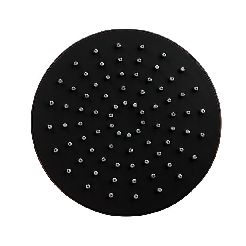 Black Fancy Pressurized Shower Shower Head Set