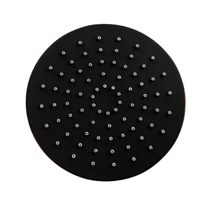 Black Fancy Pressurized Shower Shower Head Set
